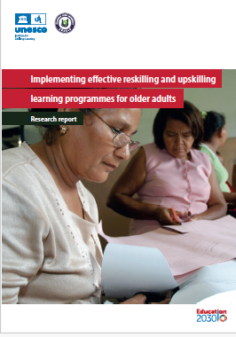 図書紹介　『(Edit.) UNESCO Institute of Lifelong Learning (UIL) and Shanghai Open University (SOU) (2026), Implementing effective reskilling and upskilling learning programmes for older learners, Research report, UIL (70 p.)』